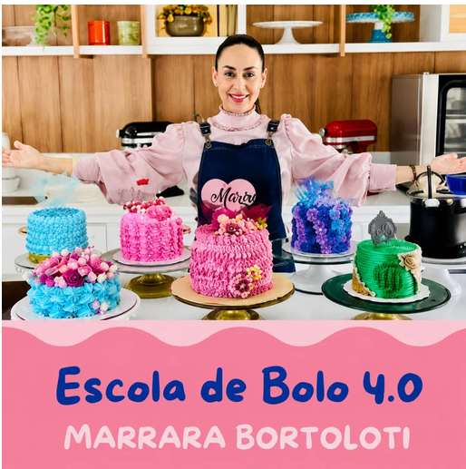 Escola de Bolo 4.0 Marrara Bortoloti