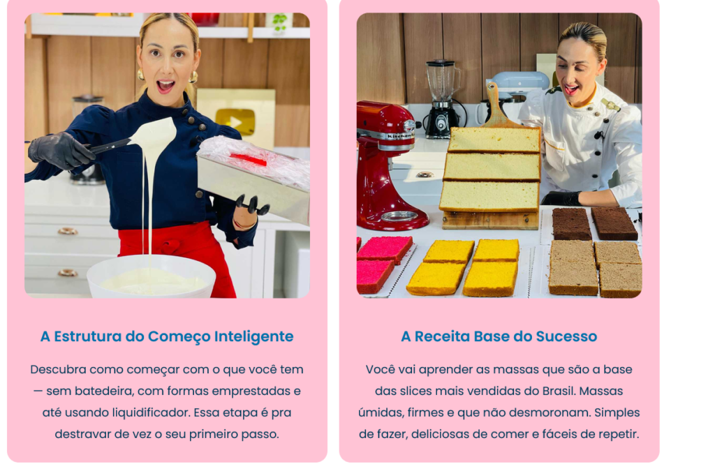 conteúdo do curso A Nova Era Slice Cake Marrara Bortolotti