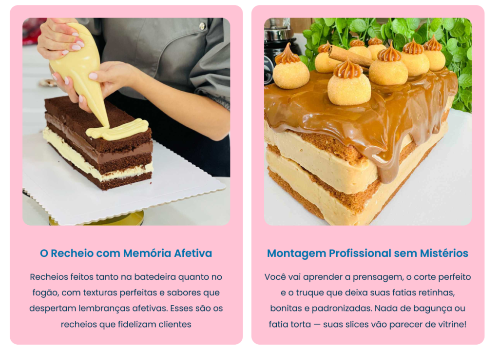 conteúdo do curso A Nova Era Slice Cake Marrara Bortolotti